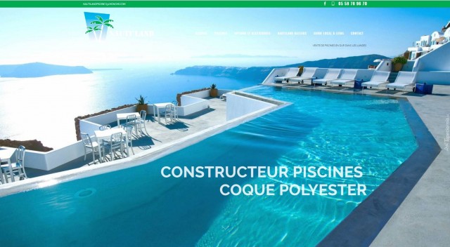 Constructeur de piscines à Sanguinet dans les Landes - Nauti'Land