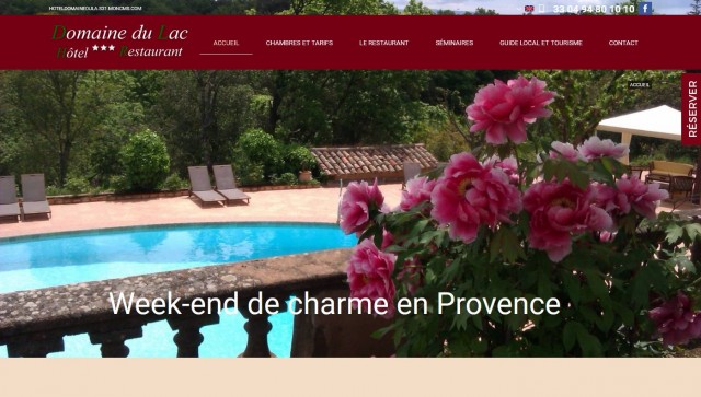 Réserver une suite avec jacuzzi dans le Var - Hôtel Domaine du Lac