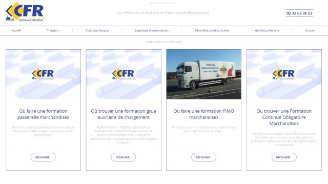 Où s'inscrire pour une formation transport de marchandises ou personnes à Evreux ? - CFR