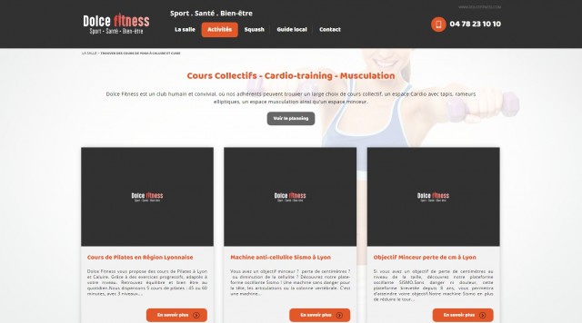 Salle de musculation et fitness à Caluire et Cuire - www.dolcefitness.com