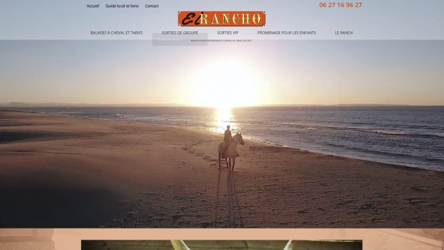 Où faire une balade à cheval sur la plage au Grau du Roi ? - El Rancho