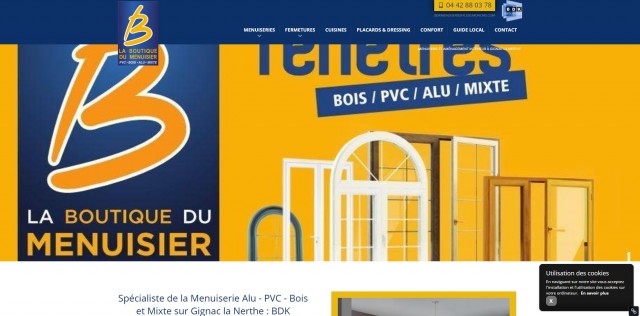 Trouver un menuisier pour installer des volets roulants sur Gignac la Nerthe - BDK Menuiserie