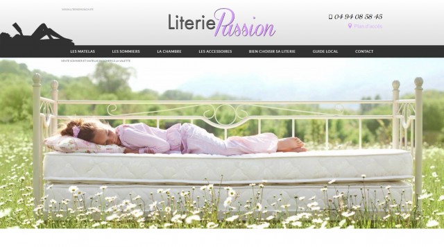 Magasin de literie à tous prix - www.literiepassion.fr