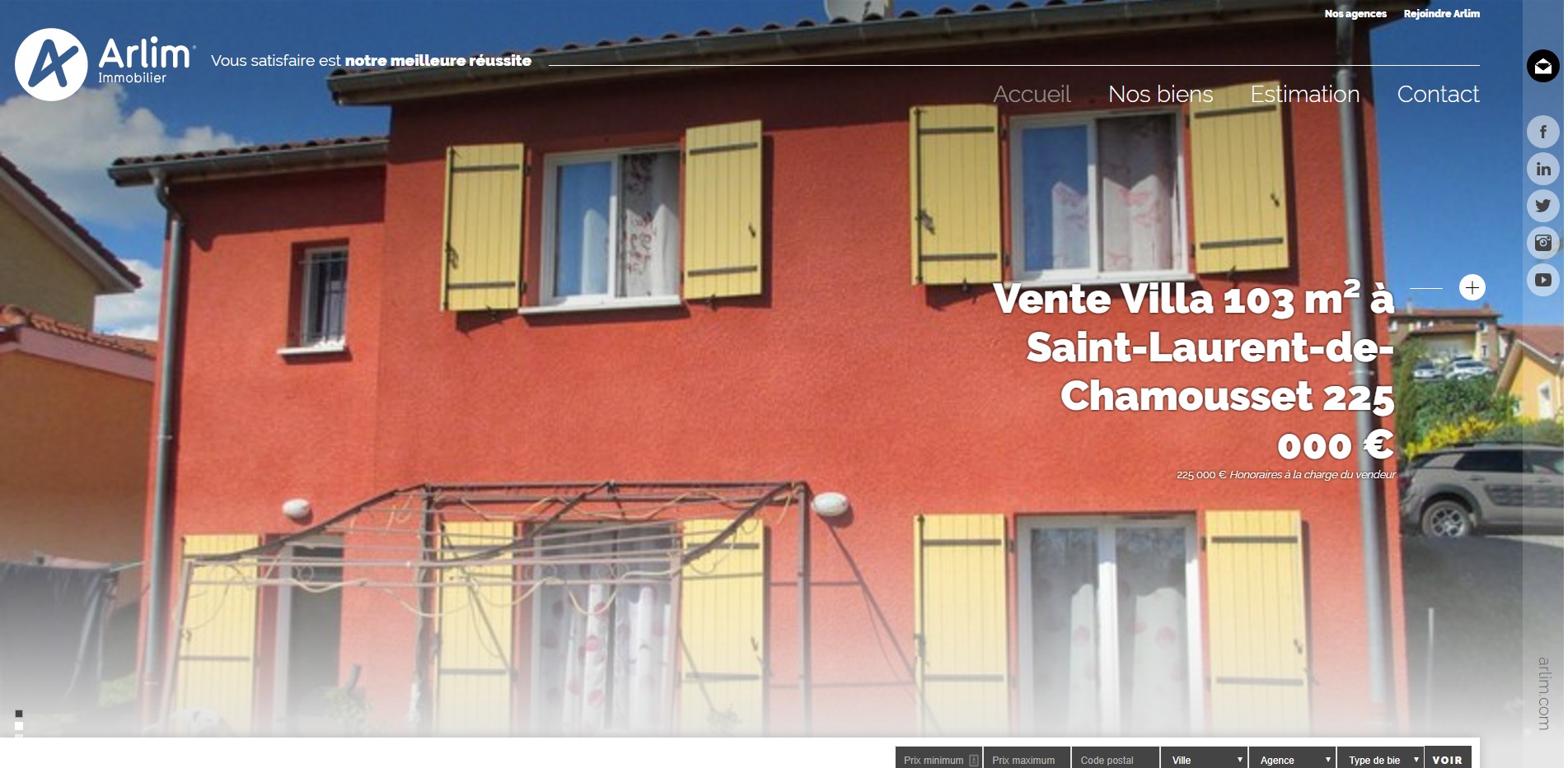 Acheter une villa haut de gamme dans les Monts d'Or - Arlim
