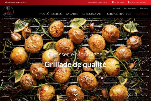 Où manger un poulet rôti à Marseille 13012 ? Rôtisserie Montaigne