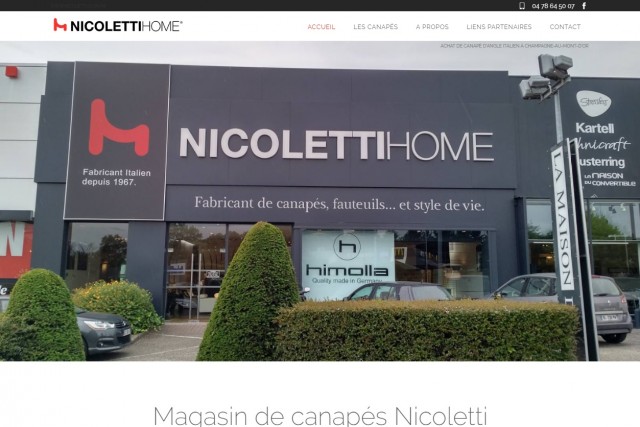 Où acheter un canapé d’angle italien en cuir à Lyon ? - Nicoletti Home 