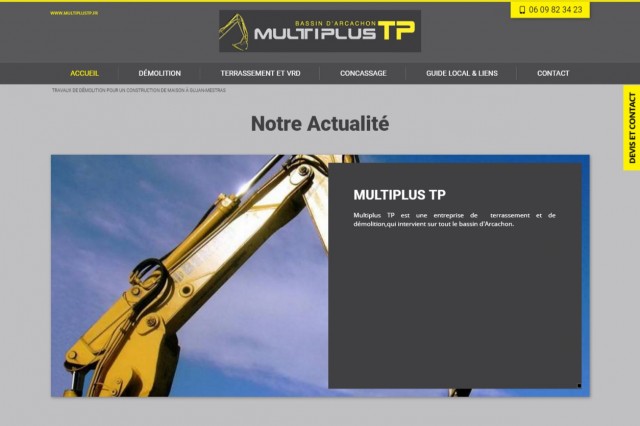 Où acheter du béton concassé à la Teste-de-Buch ? - Multiplus TP