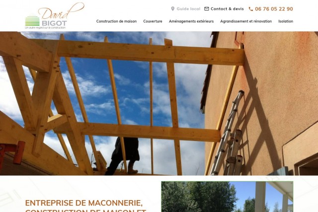 Entreprise de maçonnerie générale à La Salvetat-Saint-Gilles - Bigot Construction