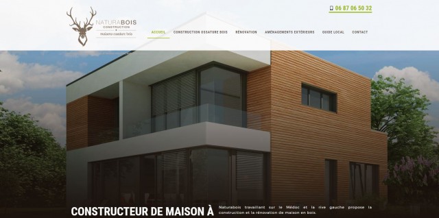 Construction de maisons écologiques en bois à Bordeaux - Naturabois