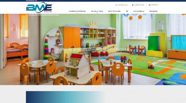 Produits d'hygiène et d'entretien pour professionnels à Paris - www.bmesarl.com