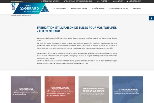 Quelle entreprise pour une commande de tuiles à Lyon ? - Tuiles Gérard®