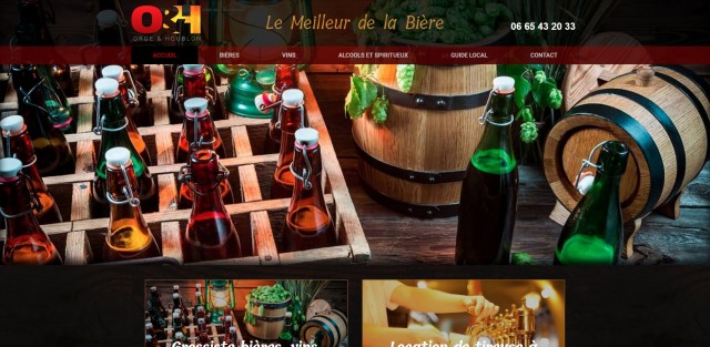 Distributeur de bières et vins sur Bordeaux - Orge et Houblon