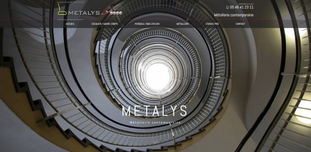 Faire fabriquer un escalier à La Rochelle - Metalys