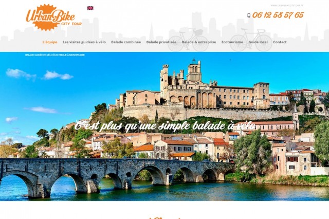 Visite guidée de Montpellier en vélo avec assistance électrique - UrbanBike City Tour