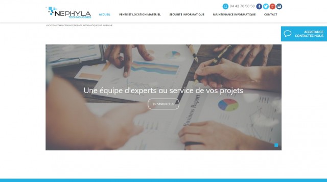 Solutions informatiques pour TPE et PME à Aubagne  - www.nephylatechnologies.fr