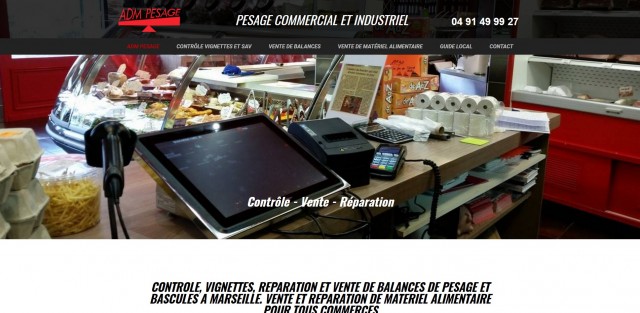 Grossiste en balances de pesage pour commerçants à Marseille - ADM Marseille