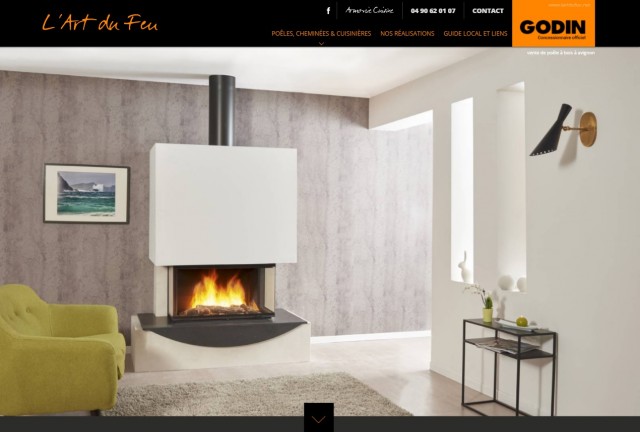 Quelle entreprise pour installer une belle cheminée à Avignon ? - L'Art du Feu