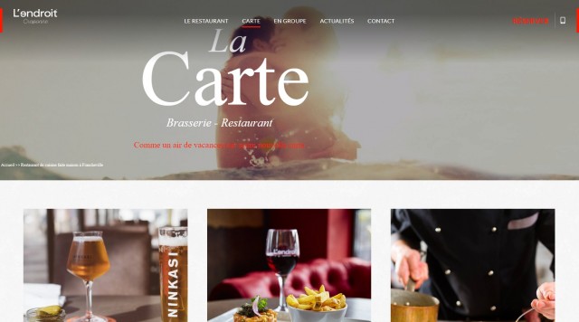 Restaurant de cuisine traditionnelle maison sur Craponne - www.lendroitcraponne.com