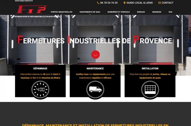 Quelle entreprise réparer une porte sectionnelle industrielle à Arles ? - Fermetures Industrielles de Provence