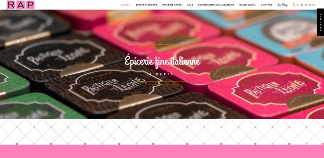 Epicerie italienne Paris 9eme - Vente à emporter et cave à vins de degustation