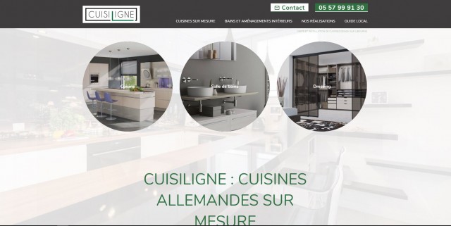 Fabricant de cuisines haut de gamme à Libourne - Cuisiligne