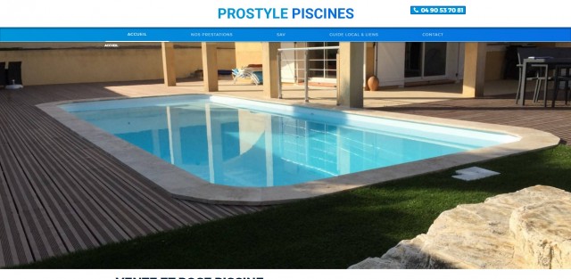 Pose de piscine coque à Marignane - Prostyle Piscine