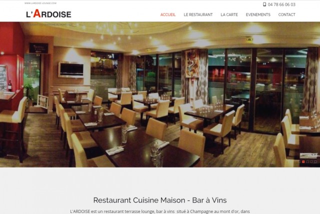 Un bon restaurant vers Lyon Vaise : L'Ardoise