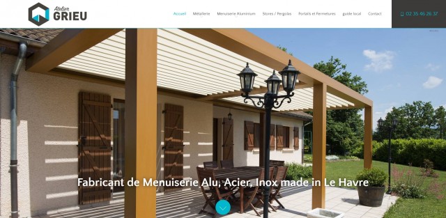 Pose de menuiseries en acier, inox et alu au Havre - Atelier Grieu