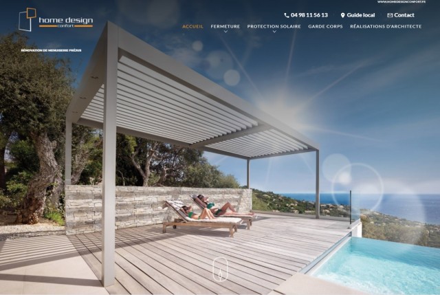 Quelle entreprise pour l'installation de baie vitrée double vitrage à Fréjus ? - Home Design Confort