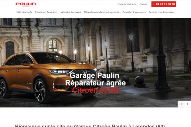 Où acheter une Citroën DS neuve vers Clermont-Ferrand ? - Garage Paulin