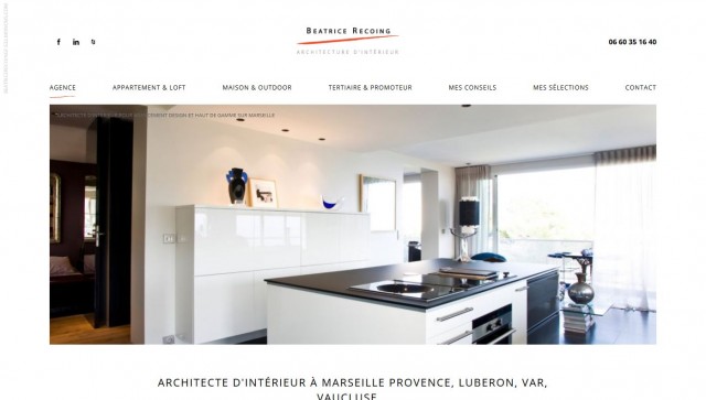 Trouver un architecte d'intérieur pour une décoration design sur Marseille - Béatrice Recoing