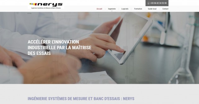 Systèmes de mesure et bancs d'essais en PACA - www.nerysgroupe.fr