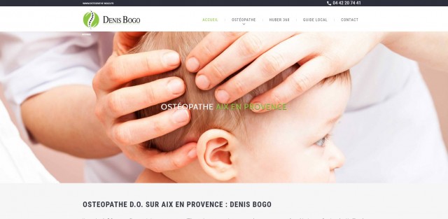 OstÃ©opathe pour mal de dos Ã  Aix-en-Provence - Denis Bogo