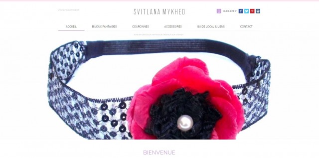 Boutique en ligne de bijoux et accessoires - Svitlana Mykhed