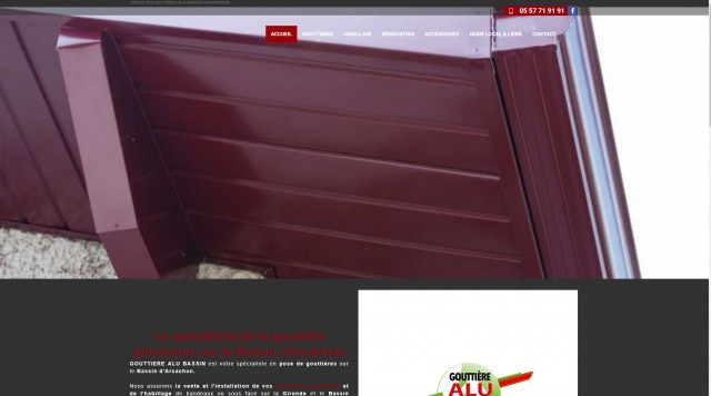 Comment installer une gouttière sur Arcachon ? - Gouttière Alu Bassin