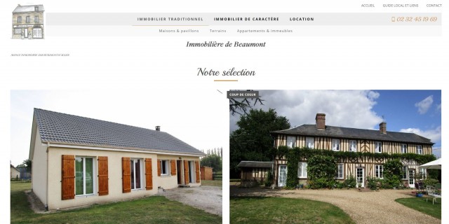 Agence immobilière de Beaumont Normandie