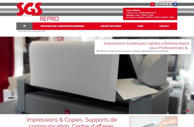Où faire imprimer un rapport de stage à Pierrelatte ? - SGS Repro