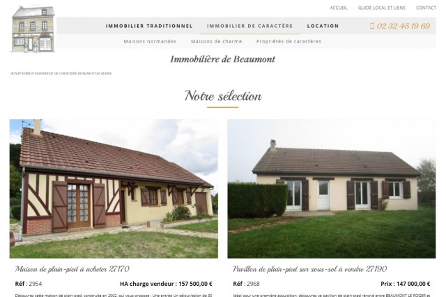 Où acheter une maison normande typique au Neubourg ? - Immobilière de Beaumont