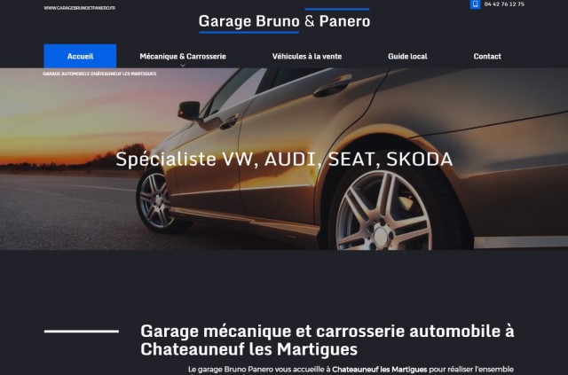 Où mener sa voiture en réparation à Châteauneuf-les-Martigues ? - Bruno & Panéro