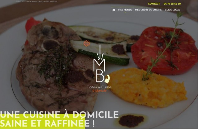 JMB Traiteur : livraison à domicile et cours de cuisine personnalisés - Bordeaux