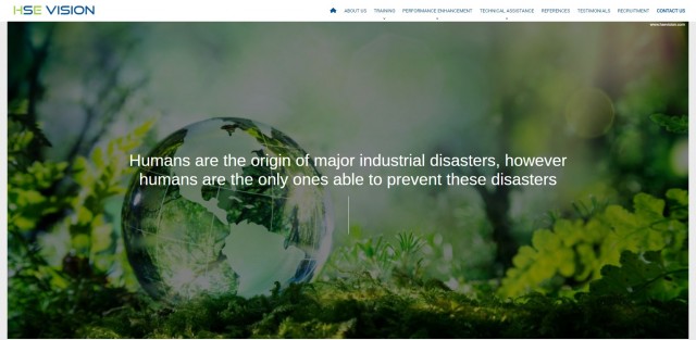 Spécialiste de l'Hygiène Sécurité Environnement - HSE Vision
