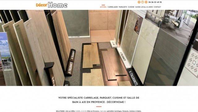 Où acheter du carrelage imitation bois sur Aix en Provence ? - Décor'Home