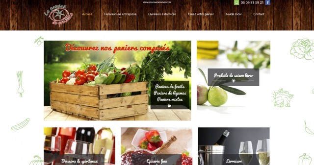 Livraison de panier de fruits et légumes à Montpellier - www.lepaysandeprovence.fr