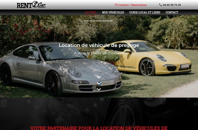 Prix pour louer une voiture de luxe Avignon - Rent2Car