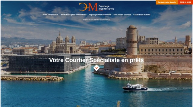 Courtier spécialisé en prêt immobilier sur Salon de Provence - www.courtagemediterranee.fr
