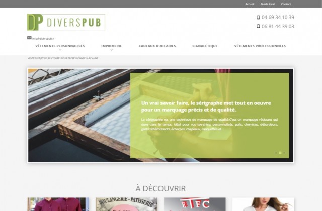 Magasin de cadeaux d'affaires à Roanne - Divers Pub