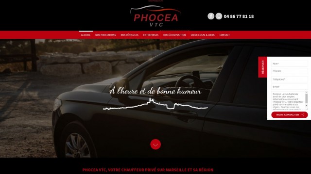 Comment réserver un chauffeur VTC à Marseille ? - Phocea VTC
