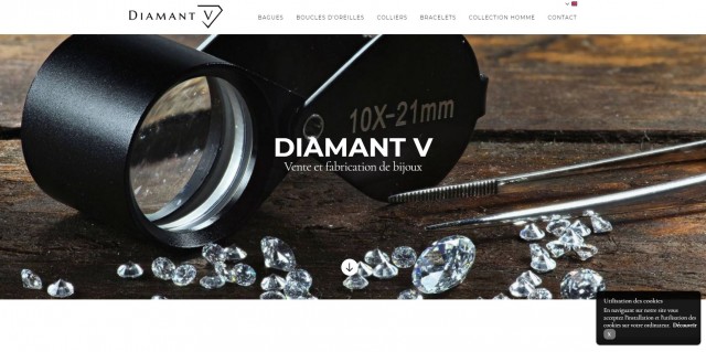 Vente de diamants et bijoux personnalisés à Marseille - Diamant V