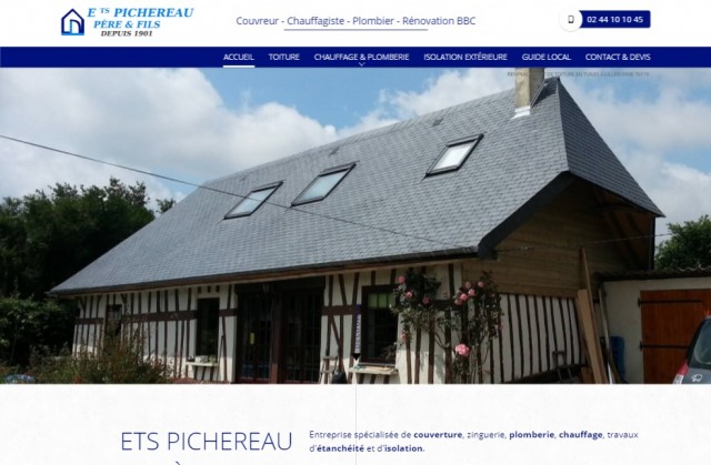 Faire refaire sa toiture à Lillebonne - Ets PICHEREAU Père et Fils