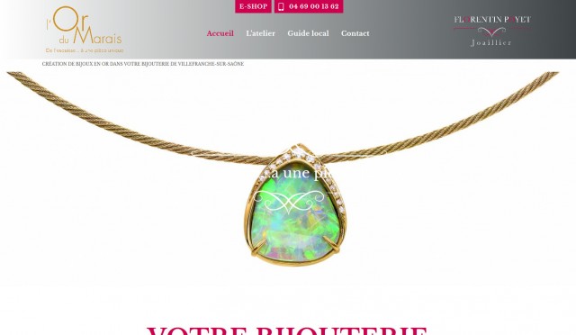 Bijouterie et joaillerie à Villefranche sur Saône - L'Or du Marais